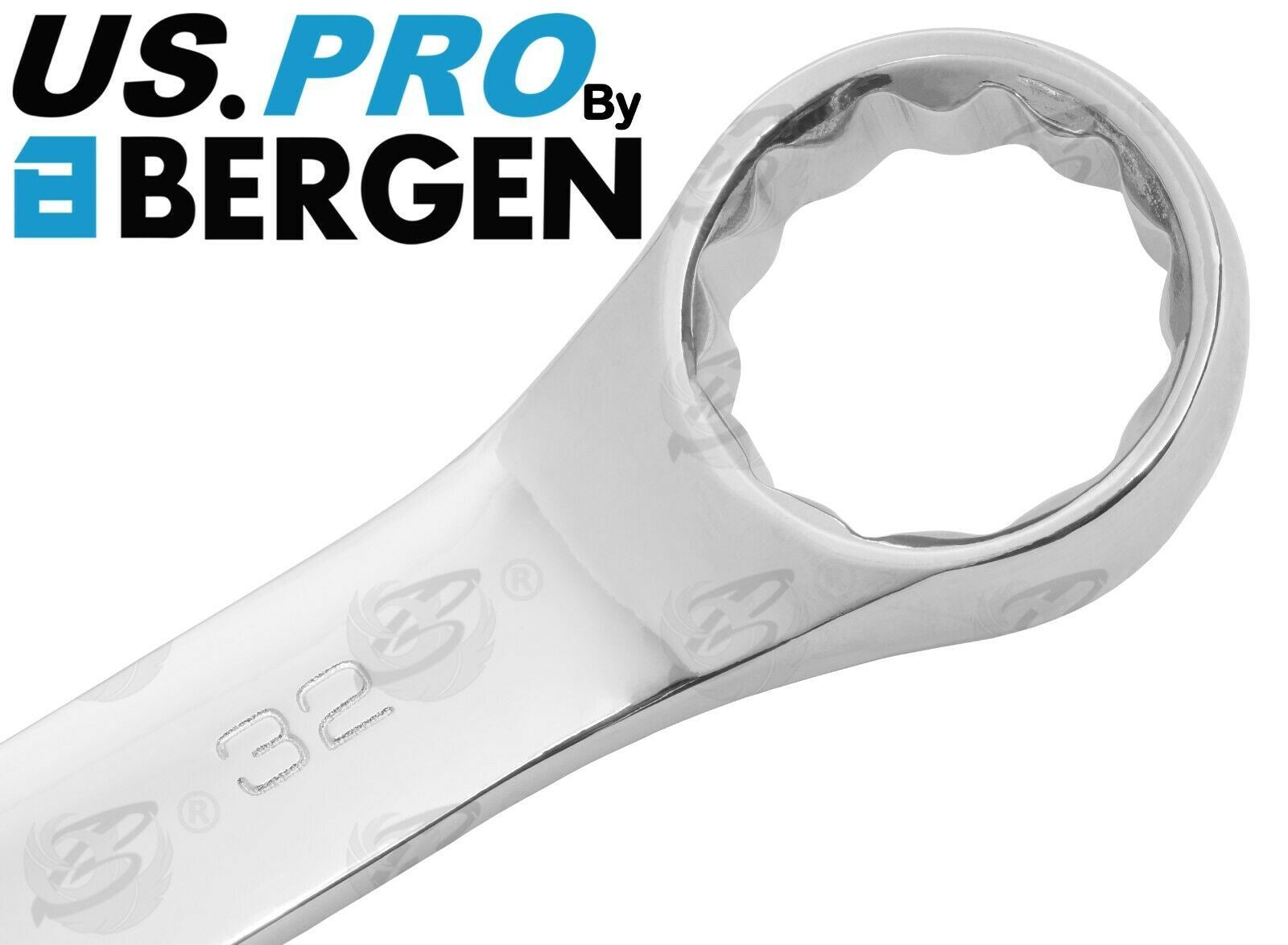 US PRO 8PCS JUMBO COMBINATION SPANNER SET 22MM - 32MM