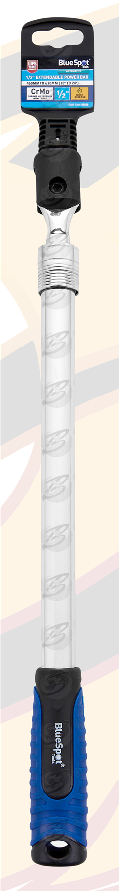 BlueSpot 1/2" Drive Extendable Breaker Bar (18" - 24") ( 02026 )