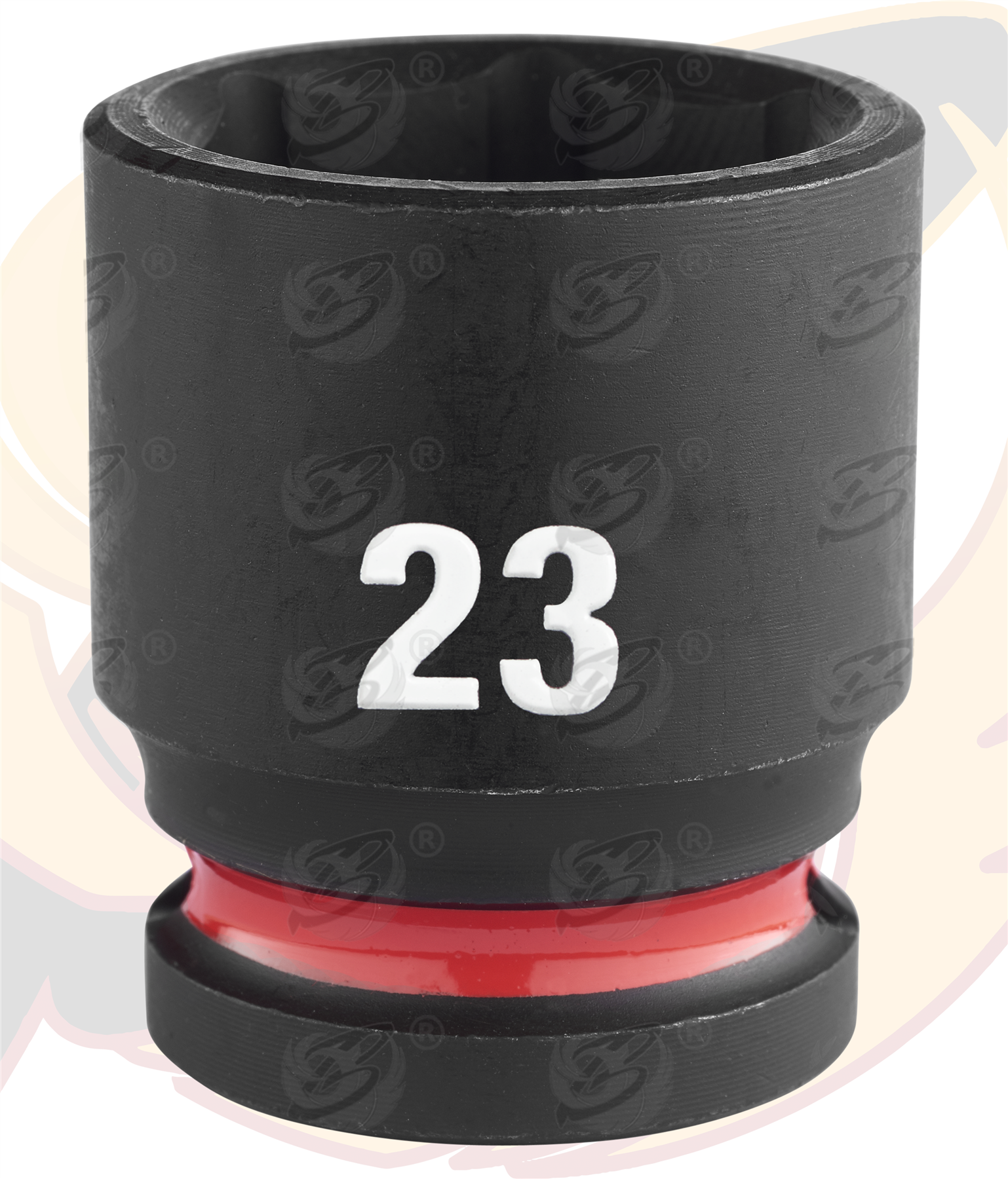 Milwaukee 23mm 1/2" Drive 6 Point Shallow Impact Socket ( Single ) ( 4932480317 )
