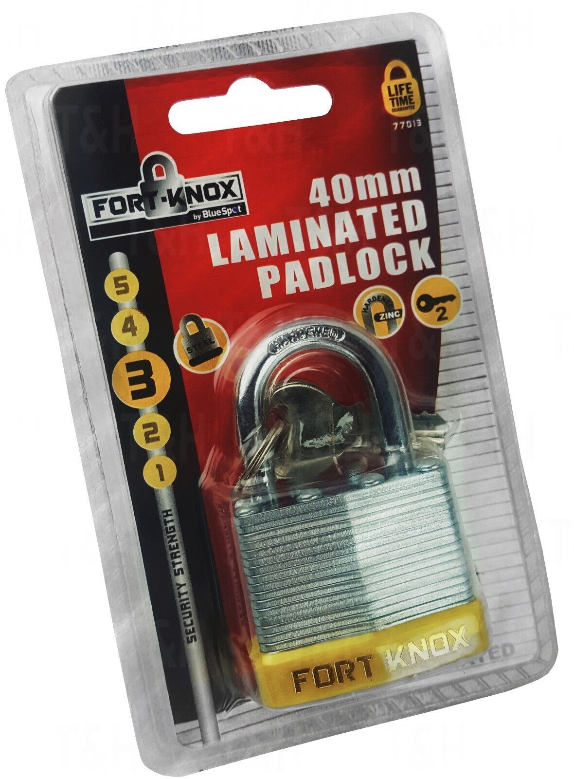 BlueSpot 40mm Laminated Padlock 77013