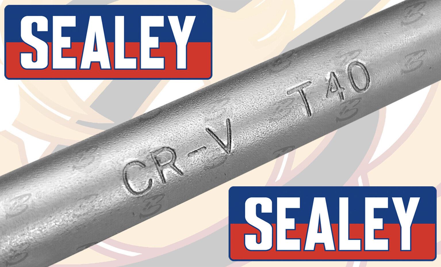 Sealey 10 Piece Magnetic Torx Screwdriver Set T7 - T40 ( Hi Vis ) ( AK4324HV )