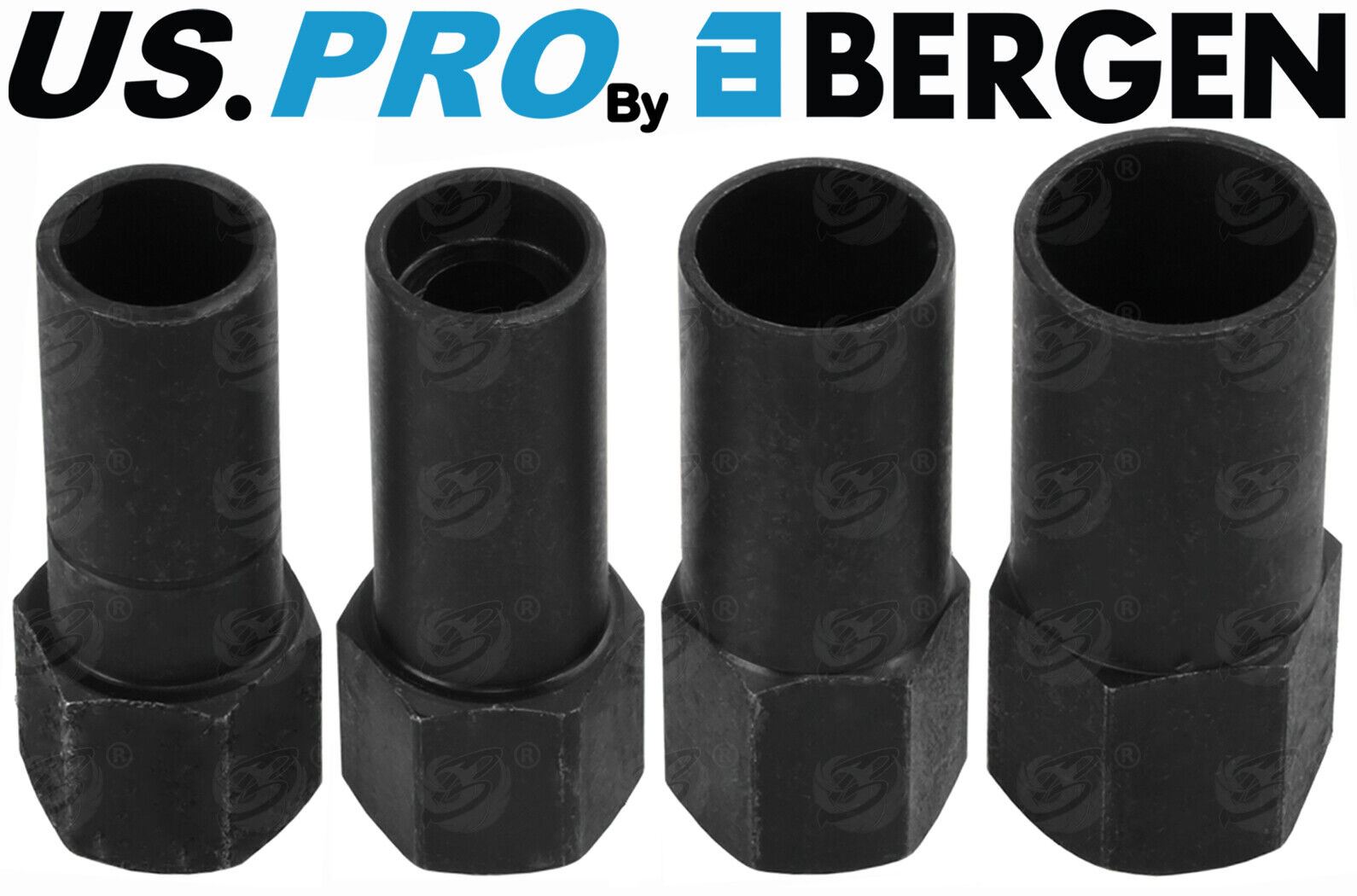 US Pro 9 Piece 1/2" Drive Locking Wheel Nut Remover Sockets 3374