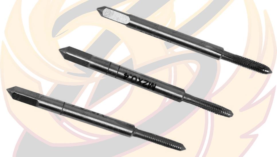 US Pro M2 x 0.4P Taper, Second & Plug Set 2610