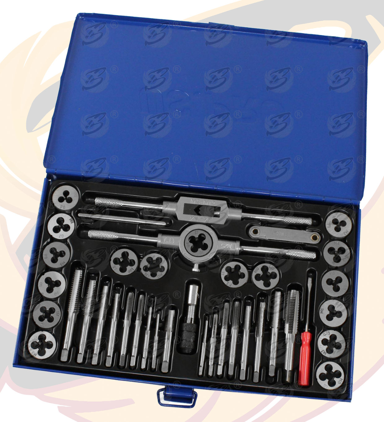 US Pro 40 Piece Metric Tap And Die Set 2620