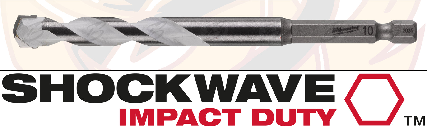 MILWAUKEE 10mm x 120mm MULTI MATERIAL DRILL BIT