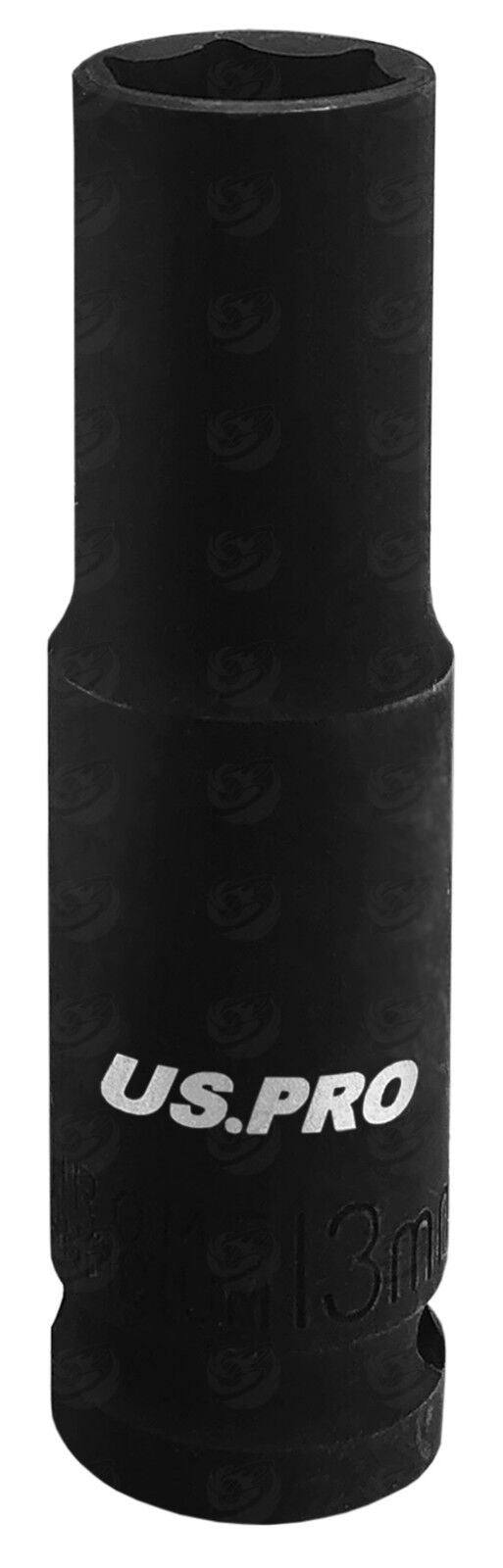 US Pro 13mm 1/2" Drive 6 Point Deep Impact Socket ( Single ) 3371