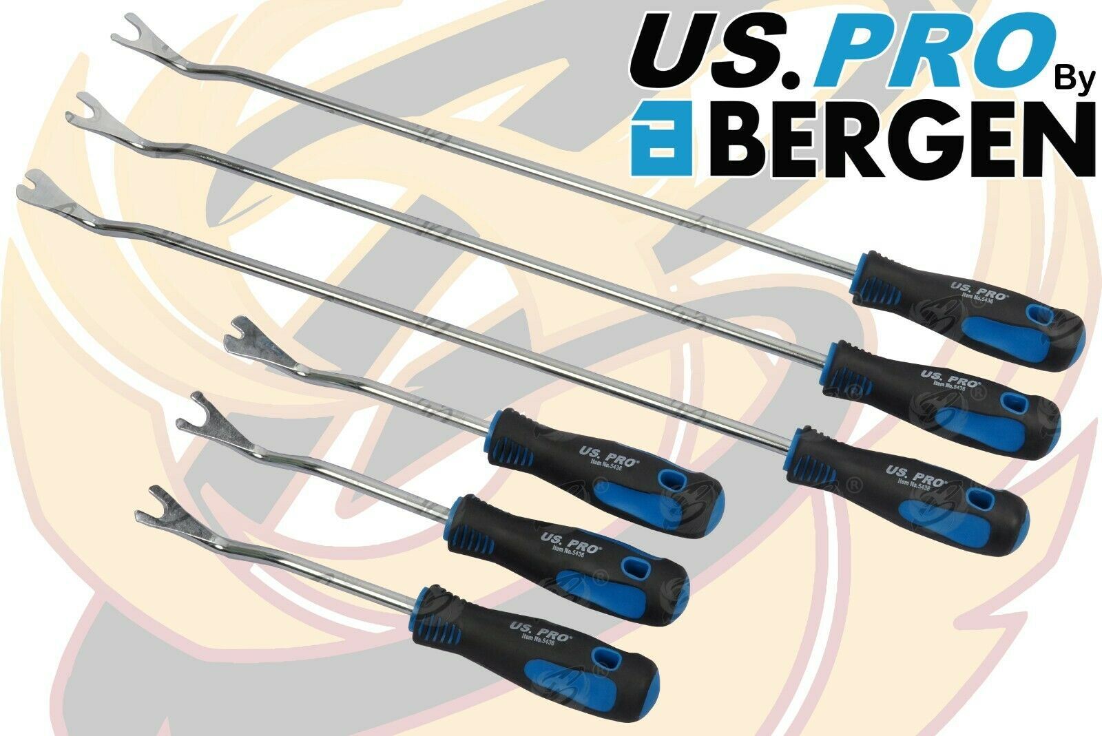 US PRO 6PCS DOOR PANEL & TRIM REMOVER