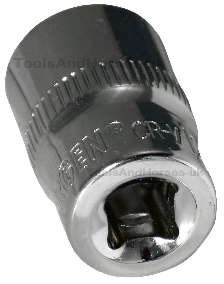 US Pro 15 Piece 1/4" Drive 6 Point Socket Set 4mm - 14mm 3226