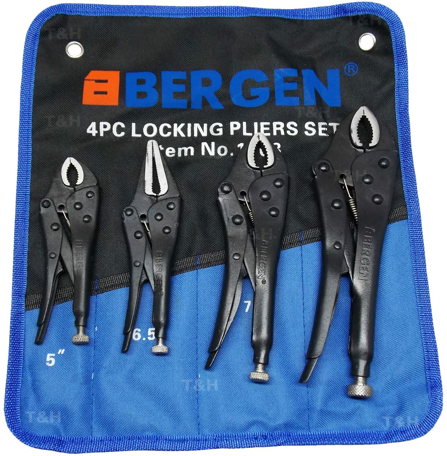US Pro 4 Piece Locking pliers Set 1676
