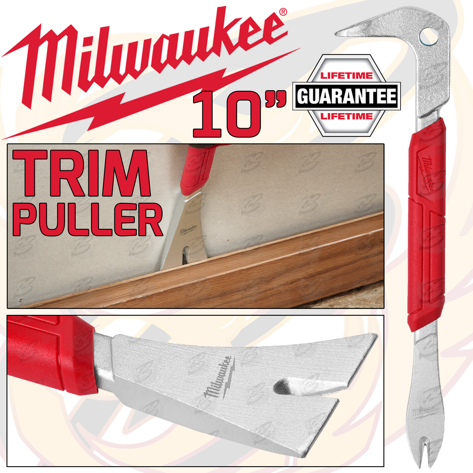 Milwaukee 10" Trim Puller ( Pry Bar ) ( 4932478252 )