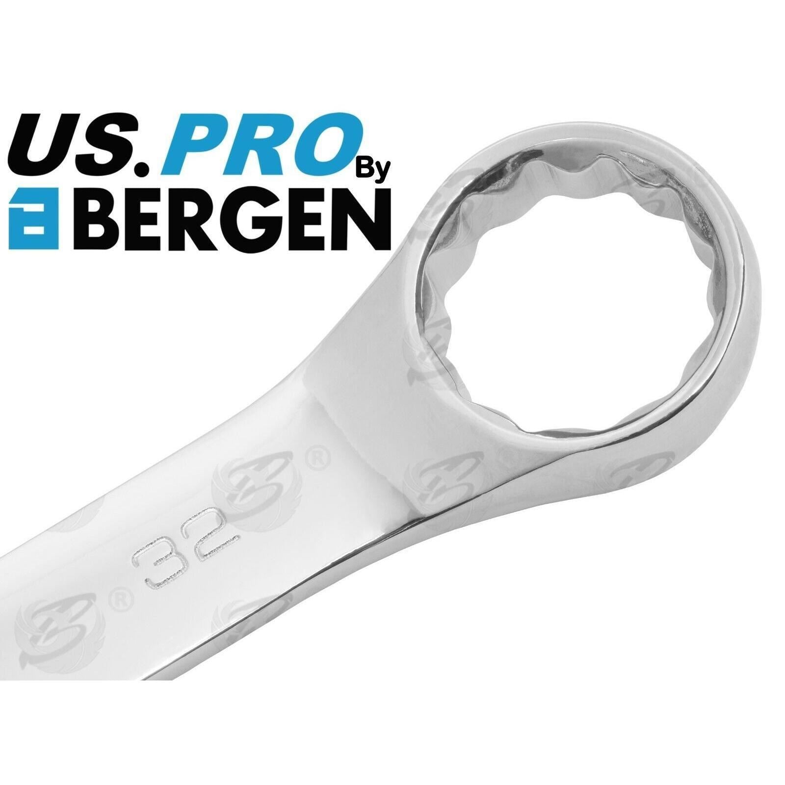 US Pro 8 Piece Jumbo Combination Spanner Set 22mm - 32mm 3442