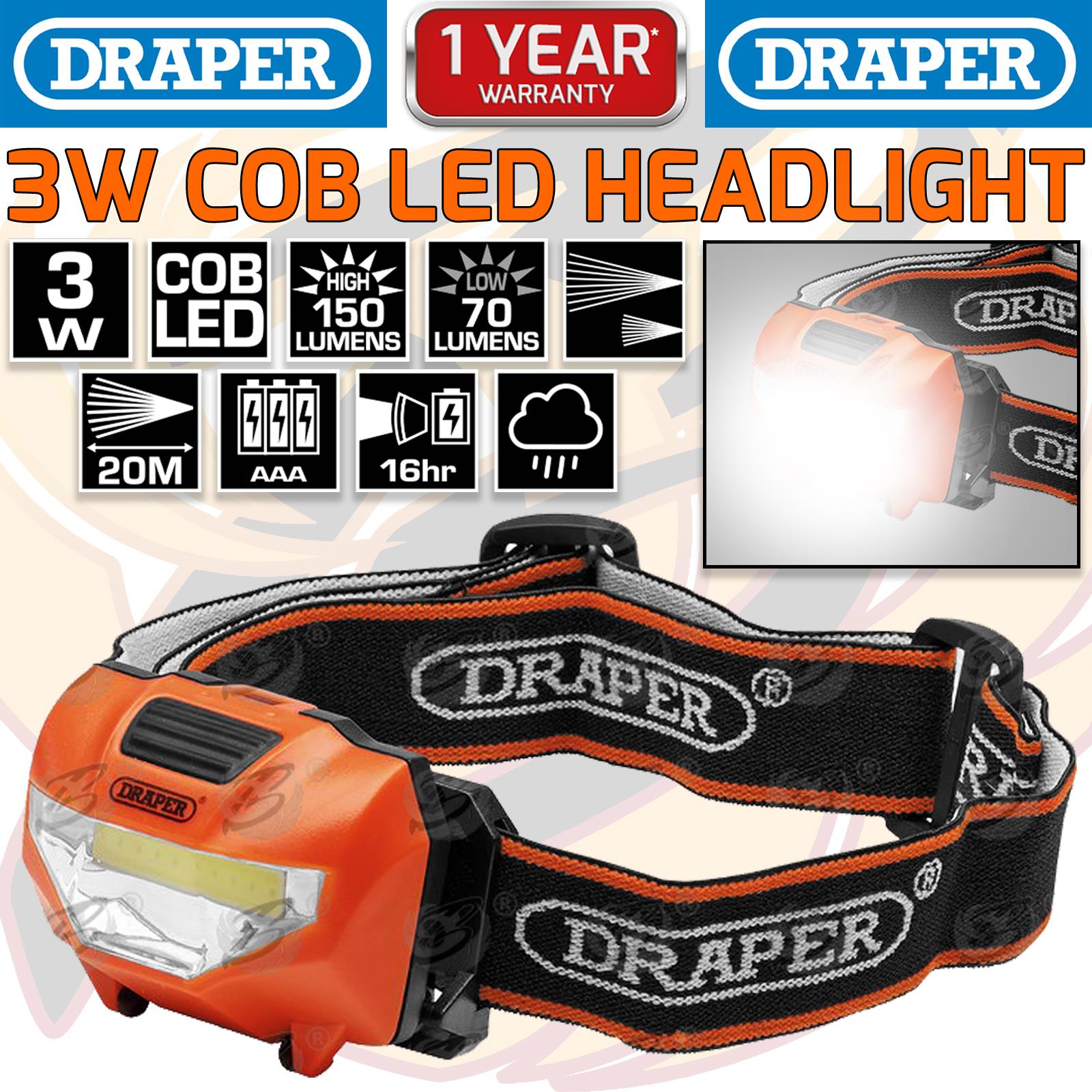 Draper Cob Led Headlight ( O ) ( 90072 ( O ) )