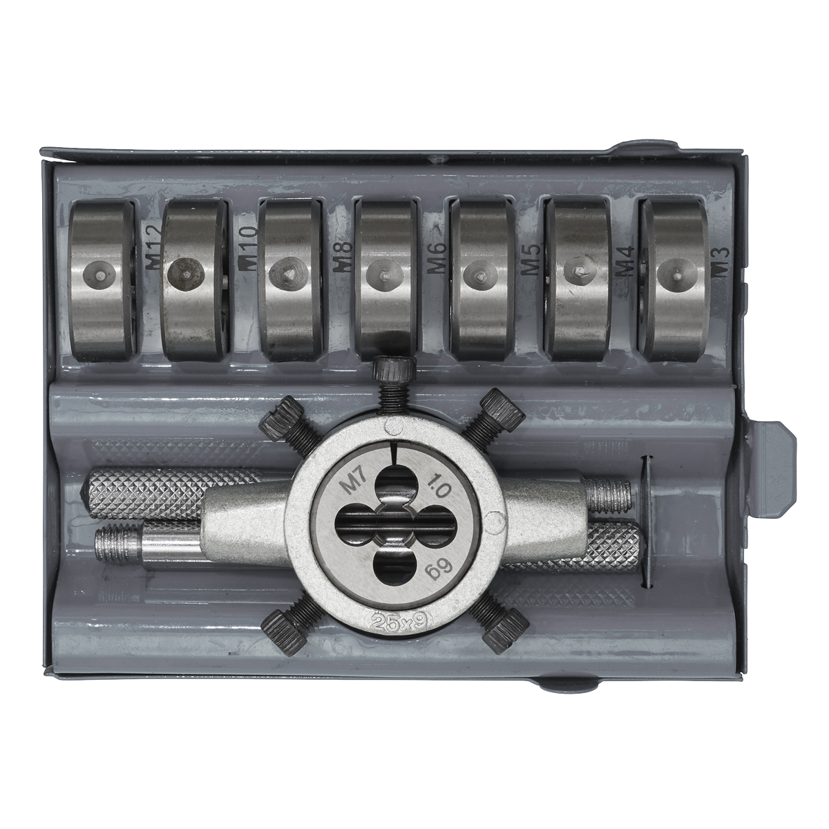 Sealey Split Die Set 9pc Metric AK3009