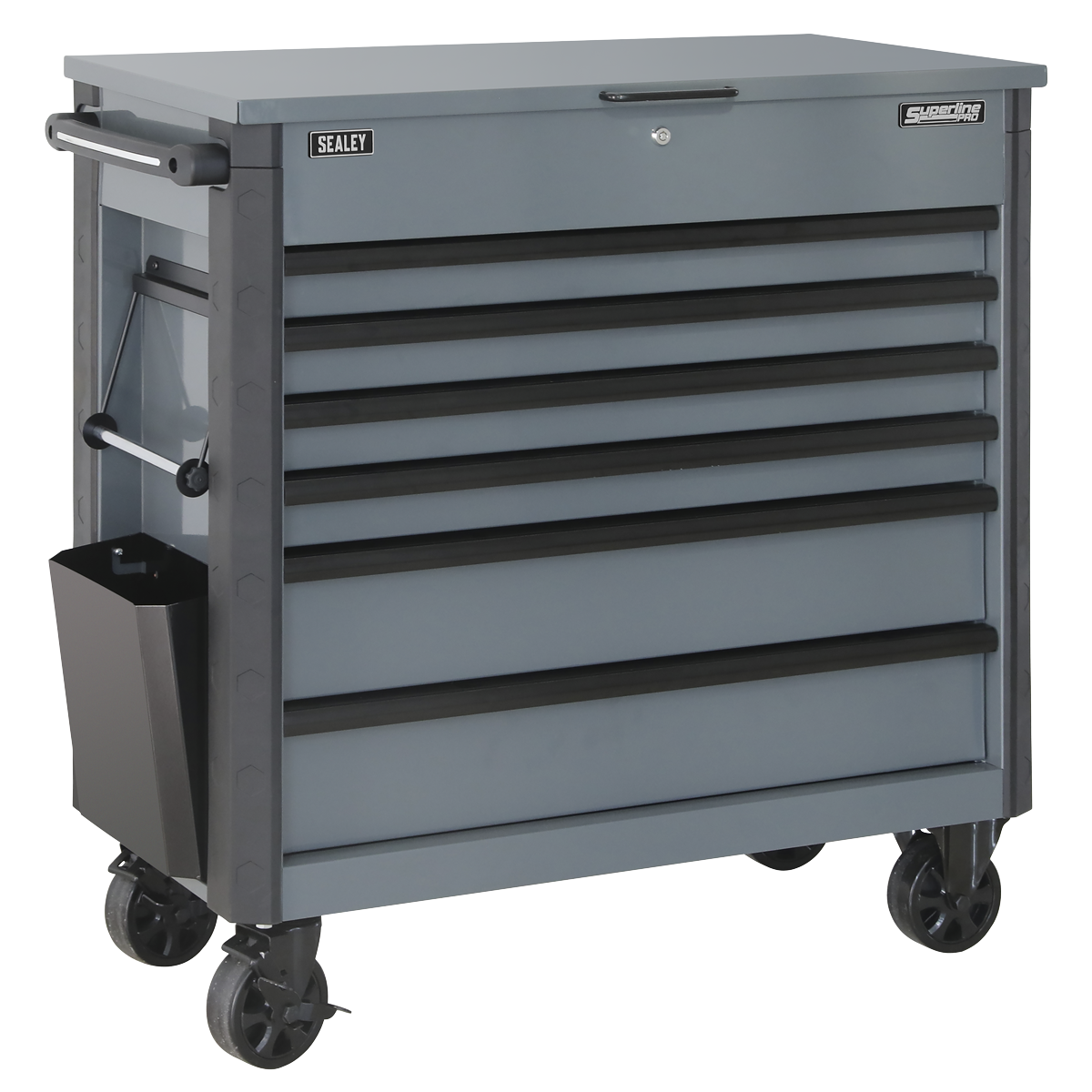 Sealey Tool Trolley 6 Drawer - Grey AP366G