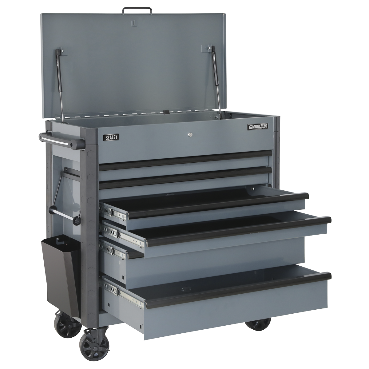 Sealey Tool Trolley 6 Drawer - Grey AP366G