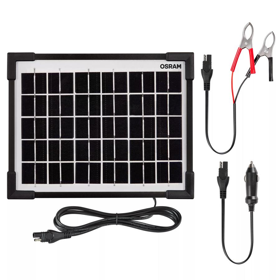 OSRAM 5W Solar Panel Battery Maintainer For 12V OSP500