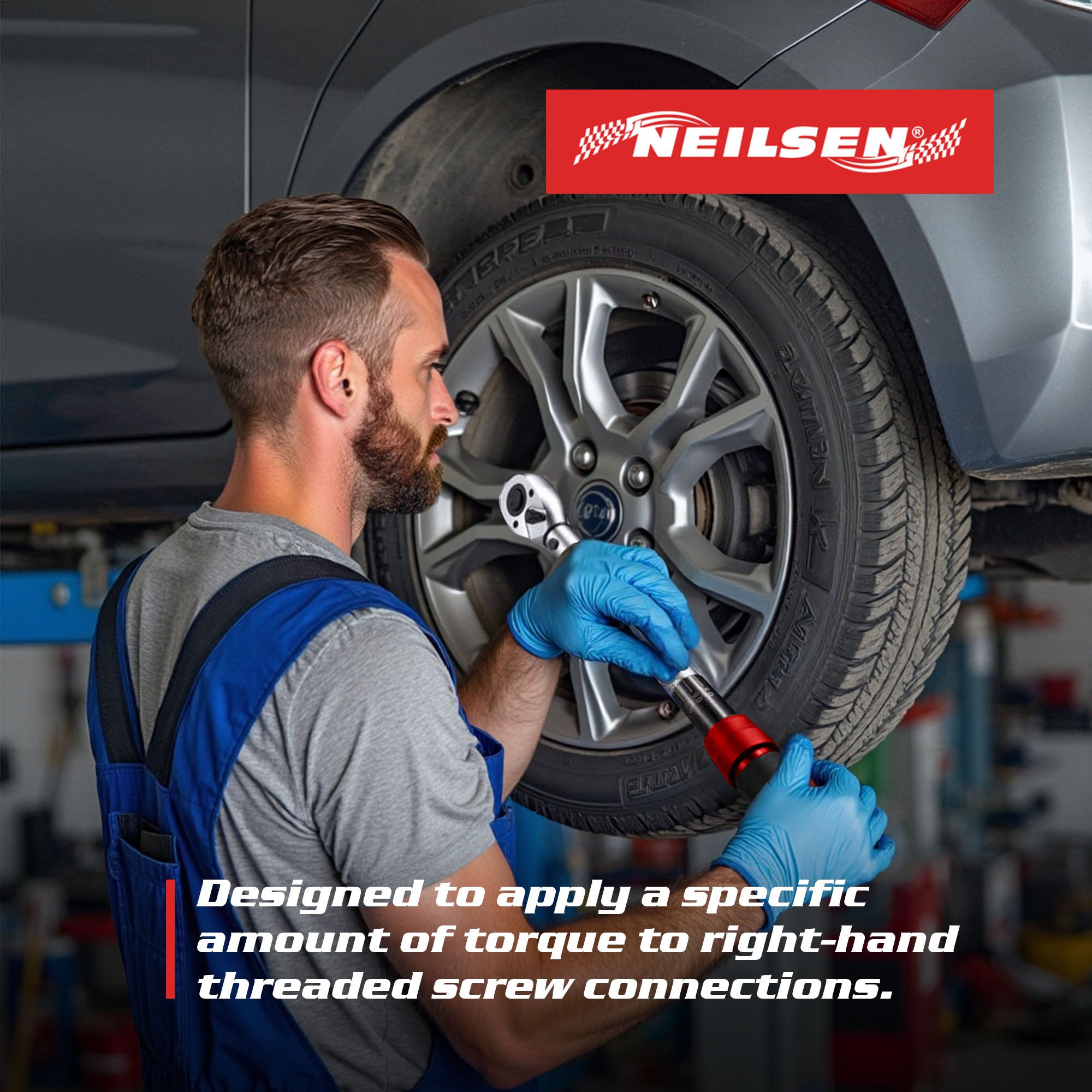 Neilsen 1/2" Drive Calibrated Torque Wrench 60Nm - 330Nm CT6074