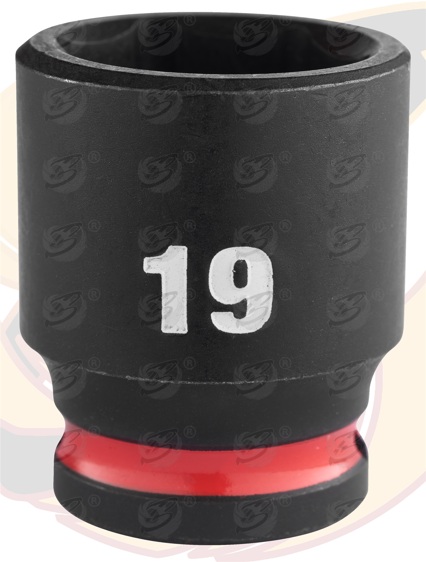 Milwaukee 19mm 3/8" Drive 6 Point Shallow Impact Socket ( Single ) ( 4932480276 )