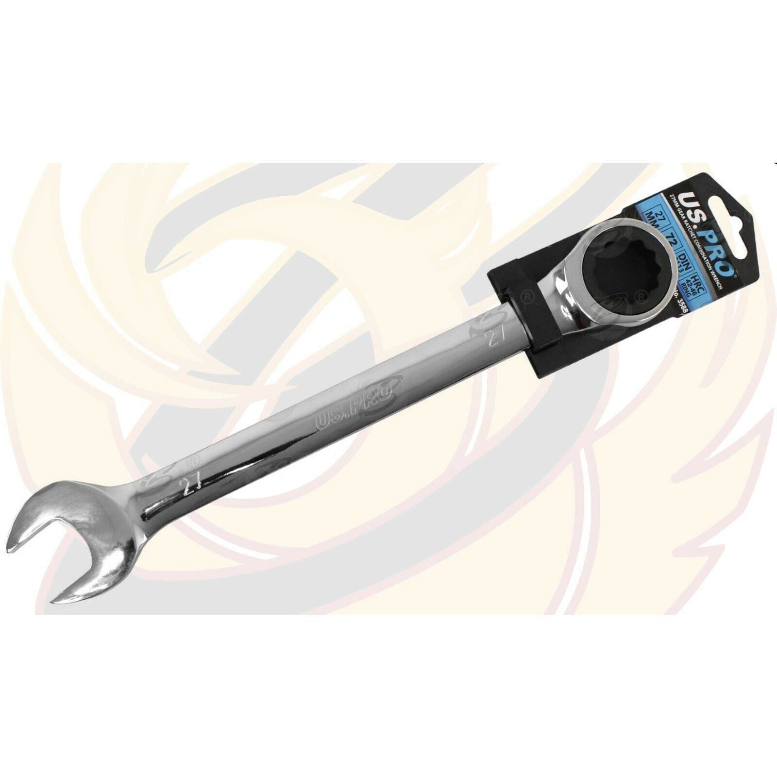 US Pro 27mm 72 Tooth Ratchet Spanner 3588