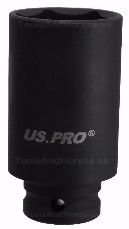US PRO 16PCS 1/2" DRIVE 6 POINT DEEP IMPACT SOCKETS 10MM - 32MM