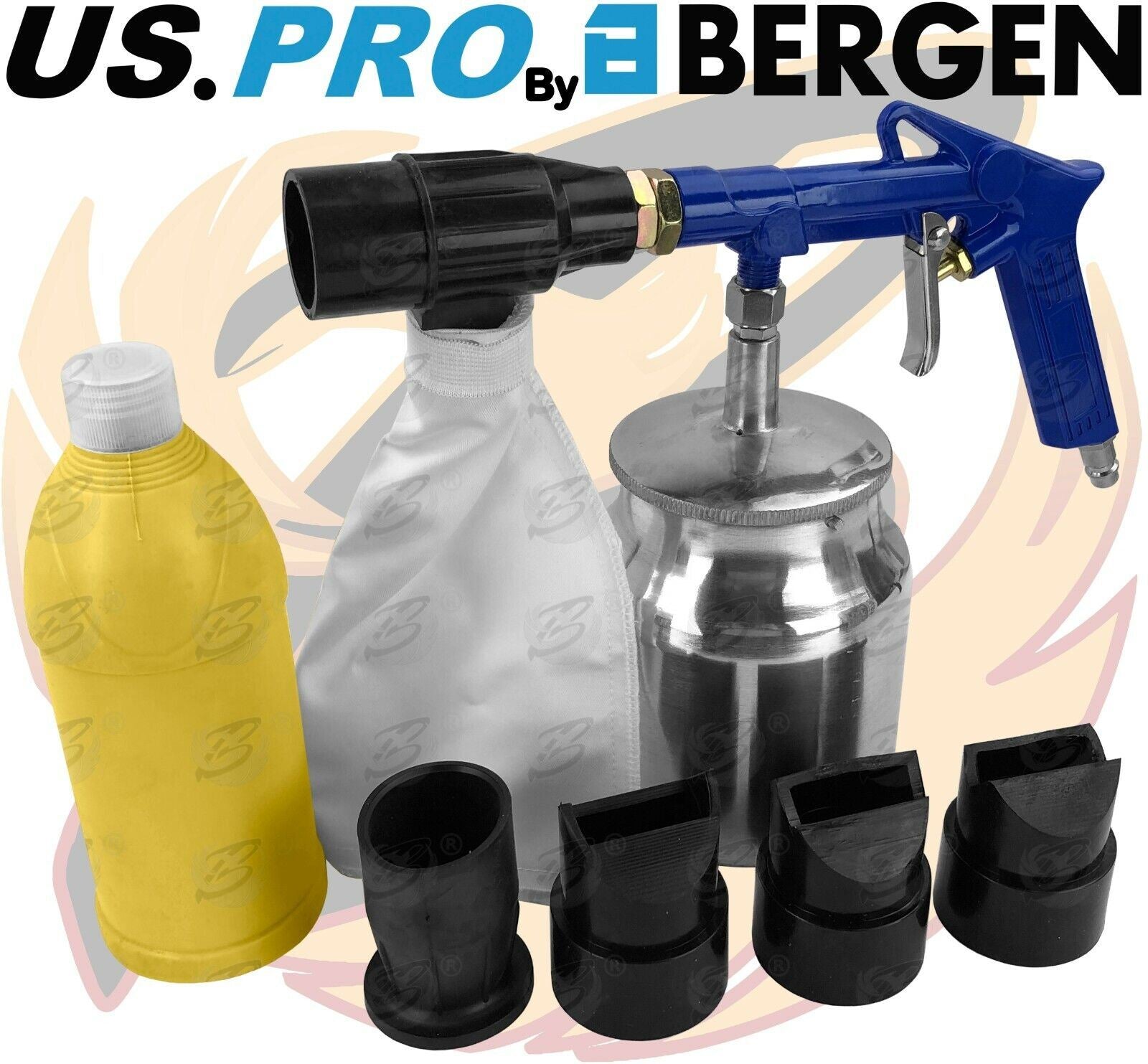 US Pro Air Shot Sand Blaster Kit 8791