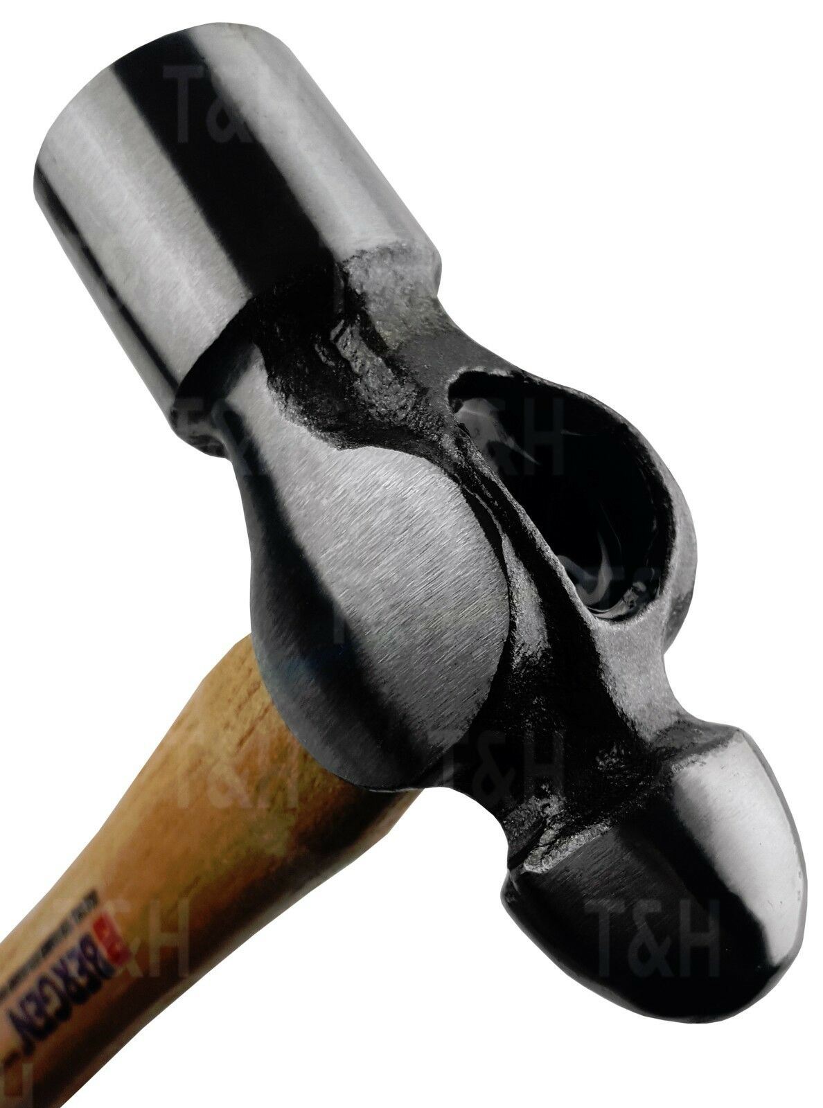 US PRO 3PCS BALL PEIN BEECH HAMMERS 8OZ - 16OZ - 32OZ