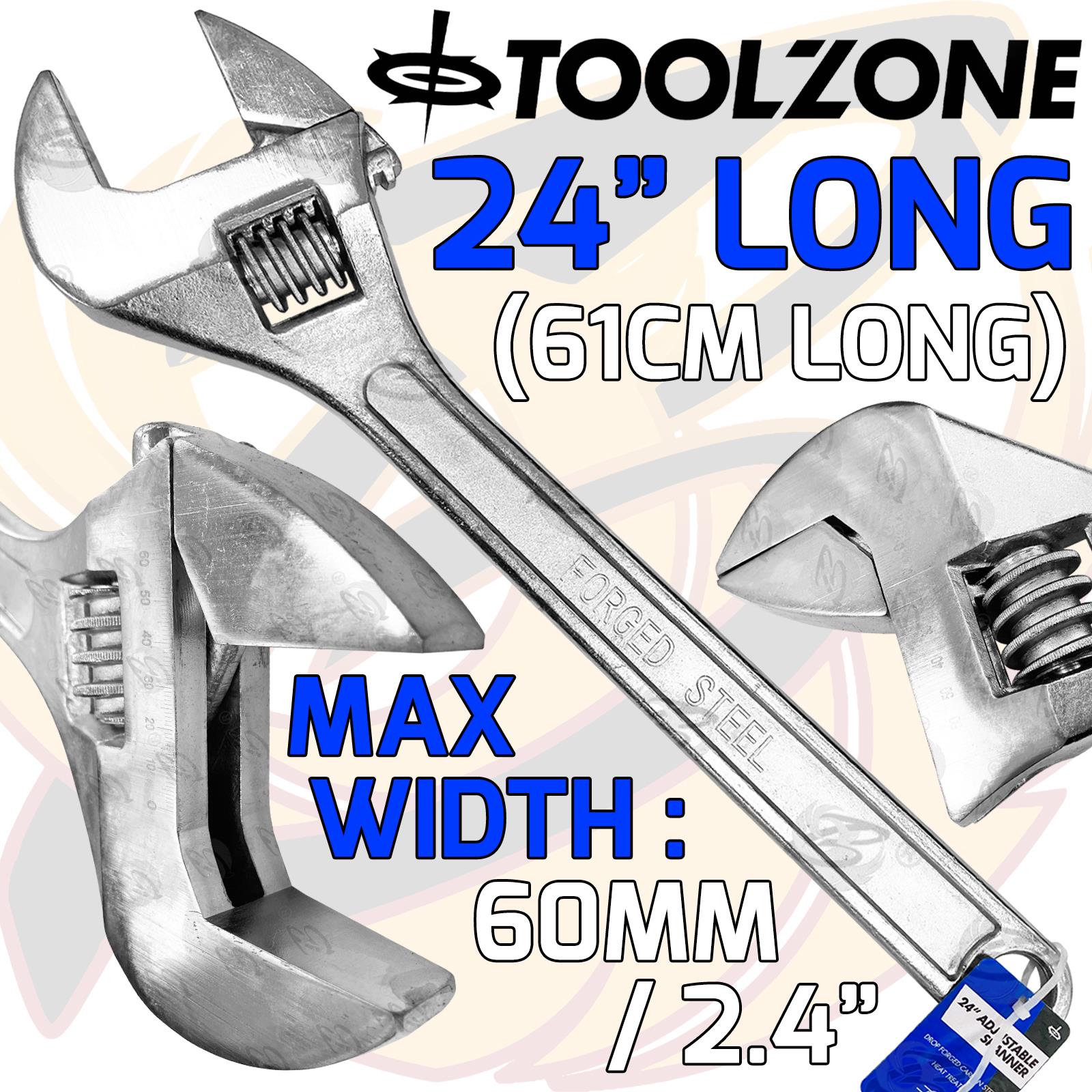 TOOLZONE 24" ADJUSTABLE WRENCH