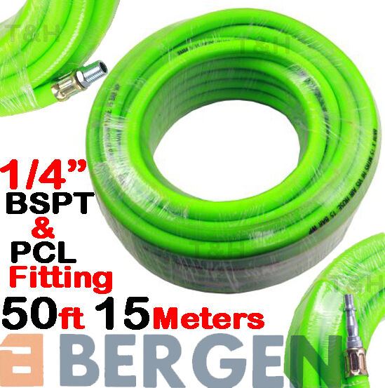 US PRO 15M ( 50FT ) 1/4" BSPT AIR LINE HOSE