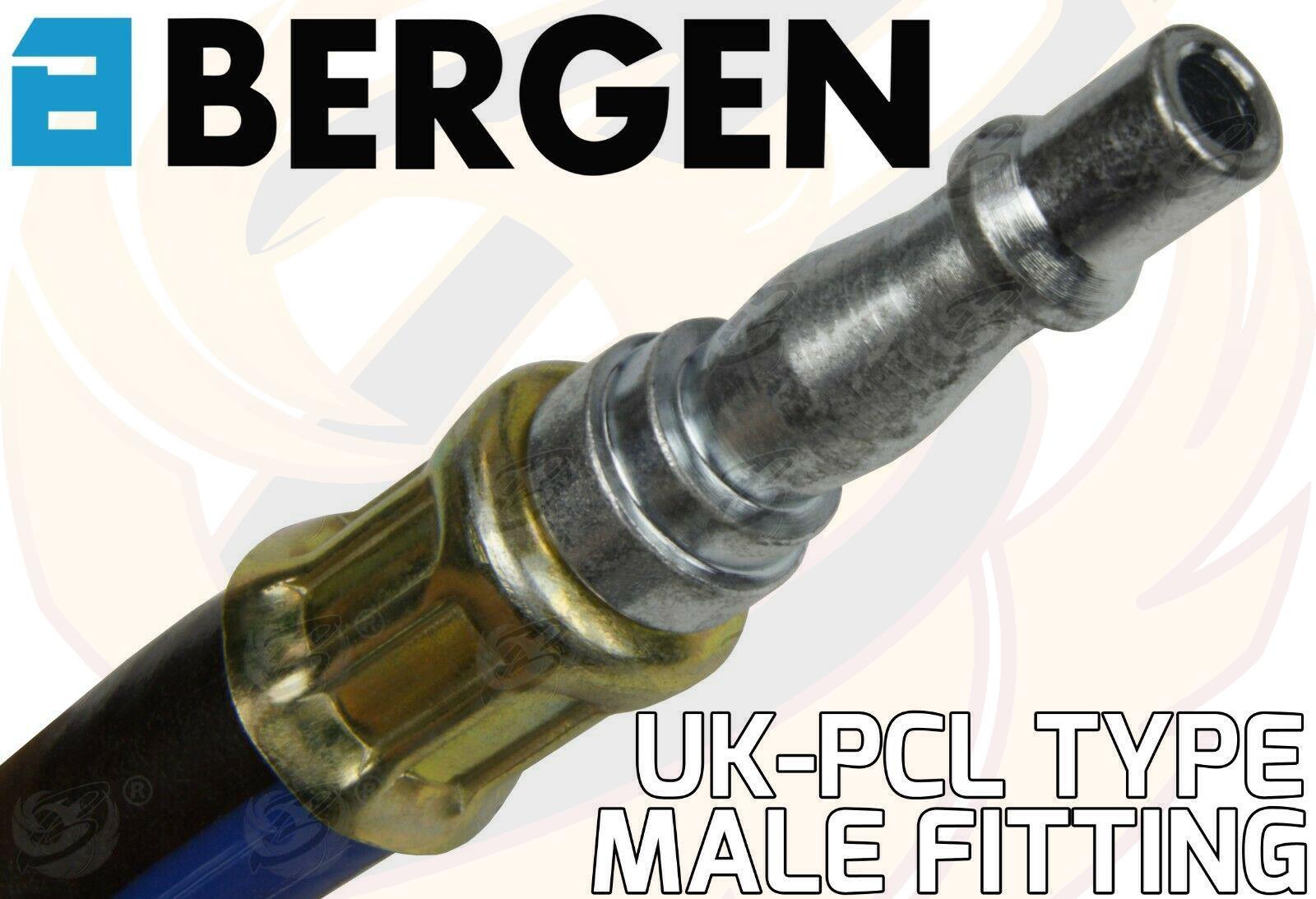 BERGEN 15M ( 50FT ) 3/8" BSPT AIR LINE HOSE