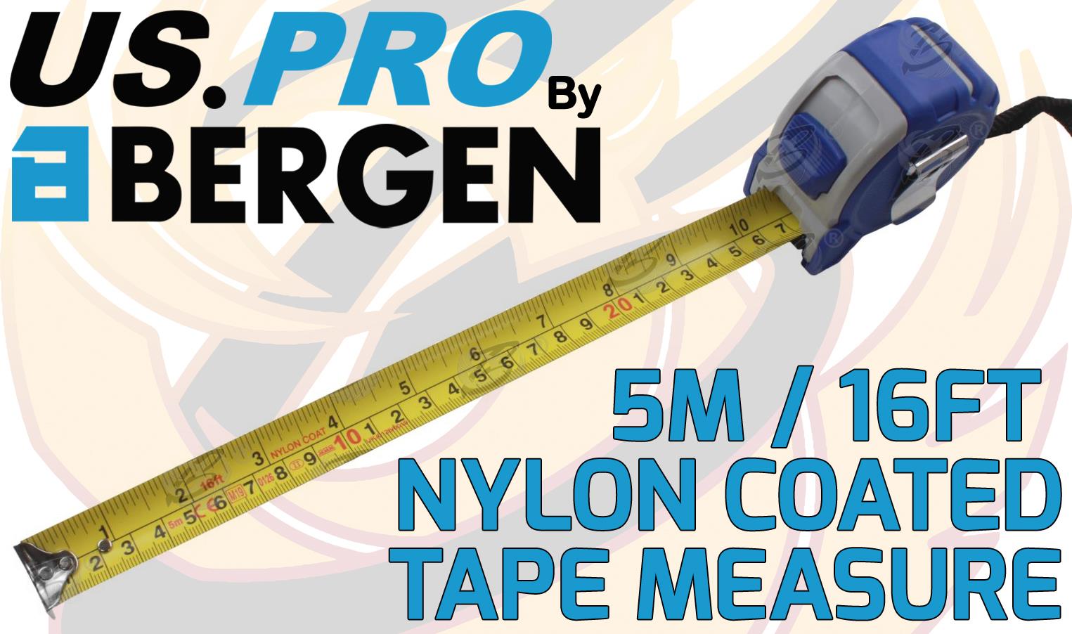 US PRO 5M 25MM WIDE BLADE TAPE MEASURE