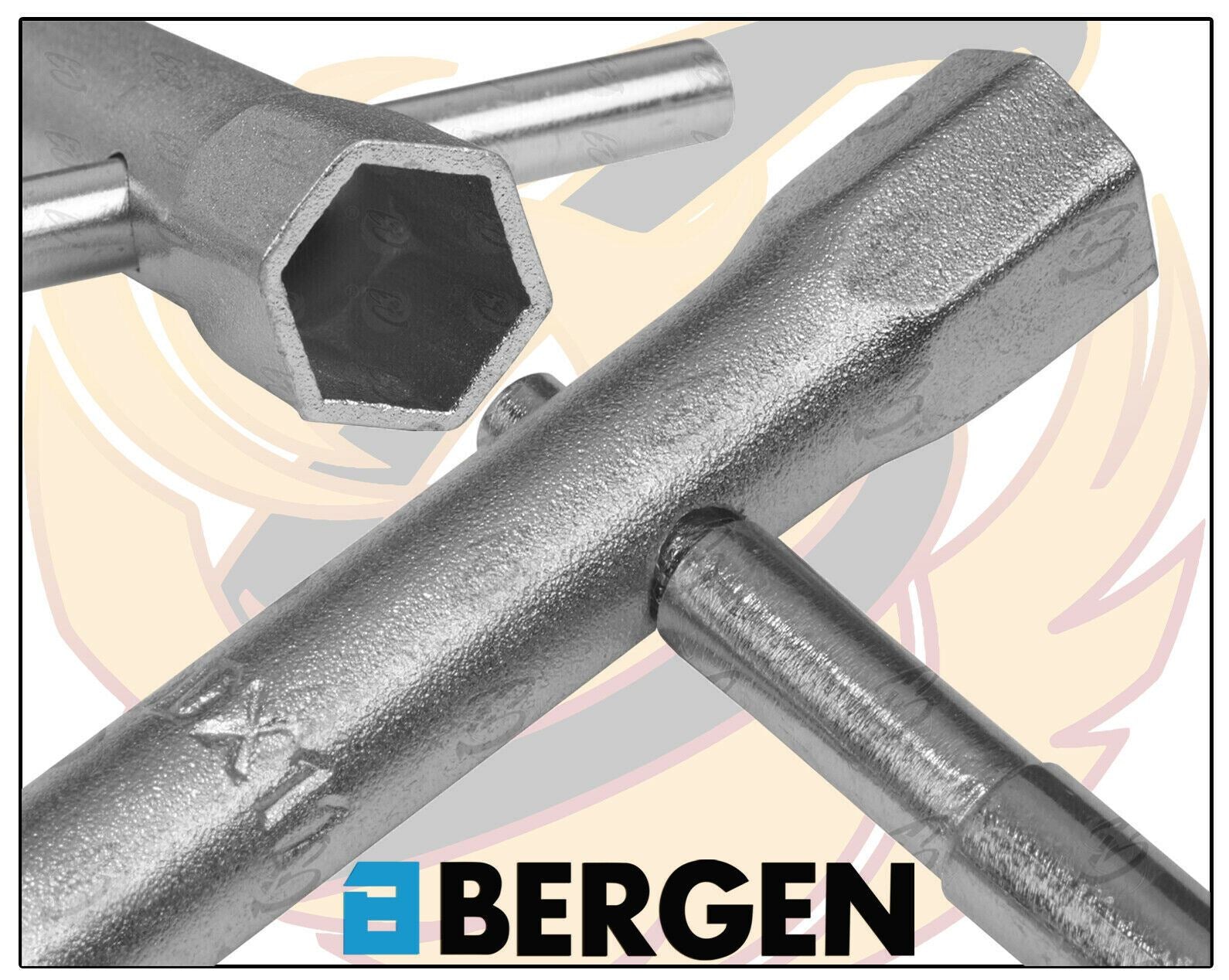 US PRO 6PCS TUBULAR BOX SPANNERS 8MM - 19MM