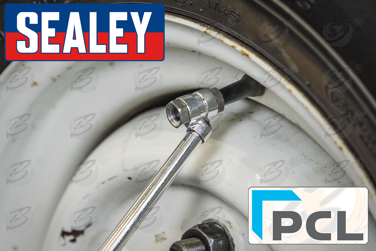 Sealey Piecel Airlite Eco Tyre Inflator With Twin Hold-On Connectors 0 - 140Psi ( SA37/99 )