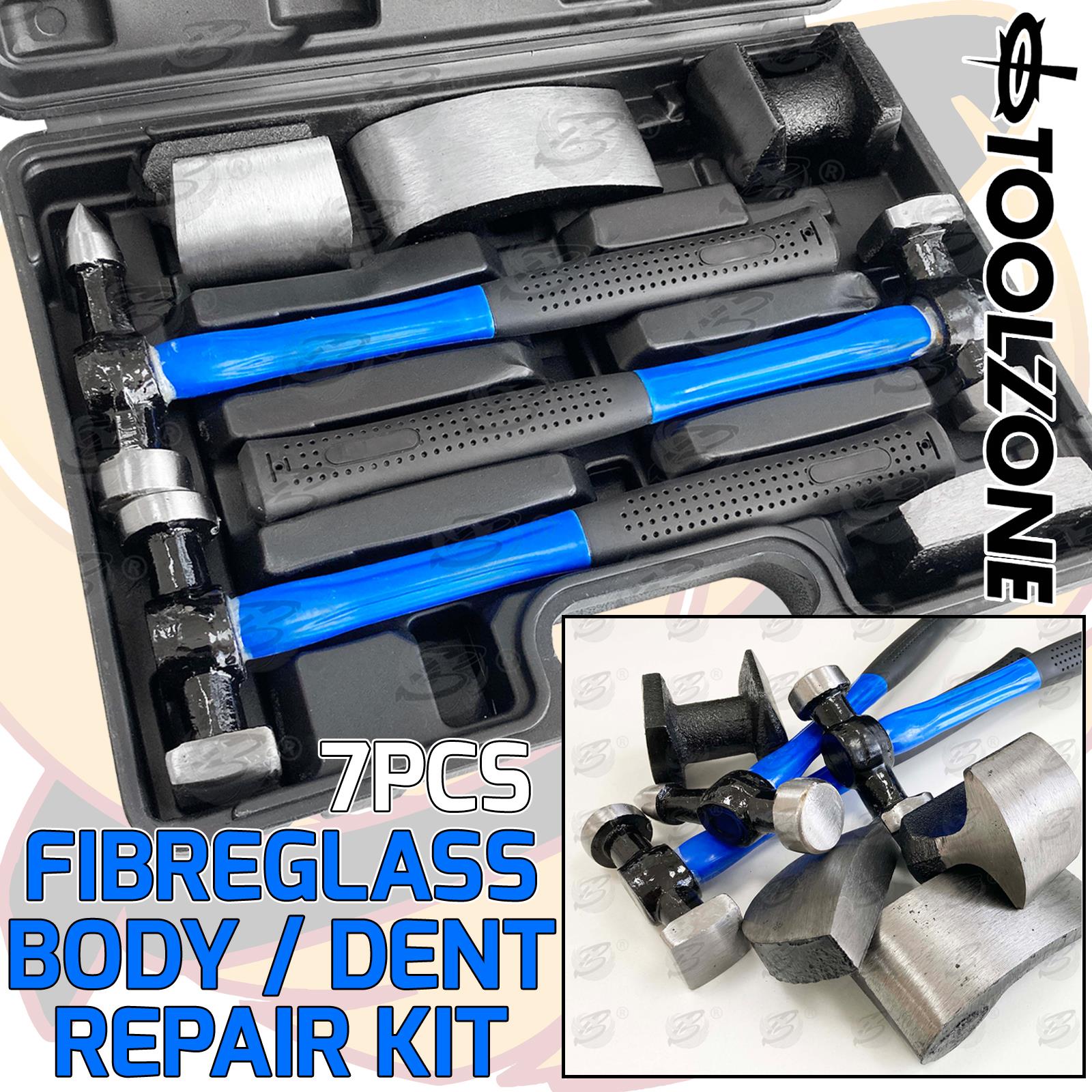 TOOLZONE 7PCS BODY DENT REPAIR KIT