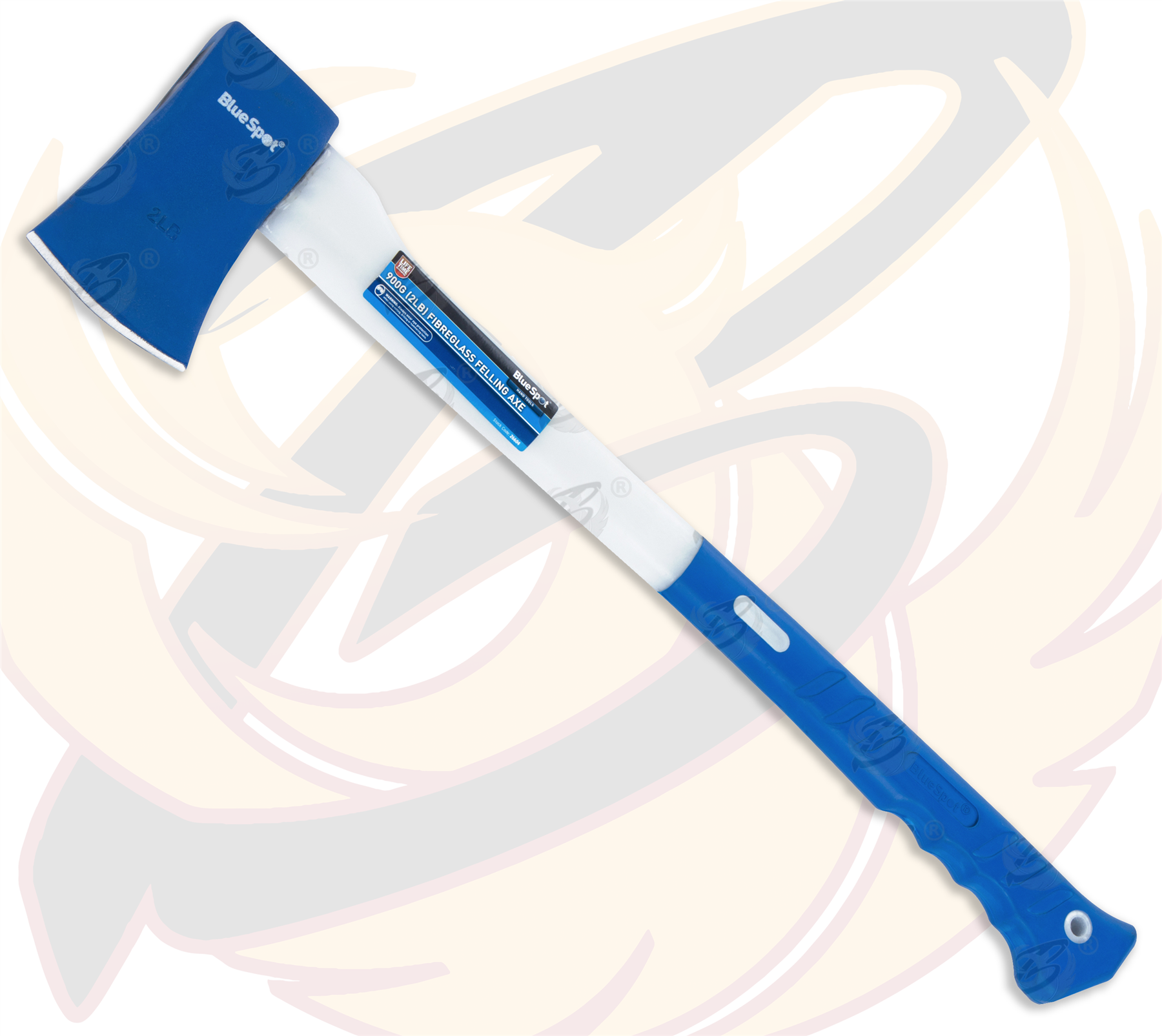 BlueSpot 0.9Kg ( 2Lb ) Fibreglass Felling Axe ( 26604 )