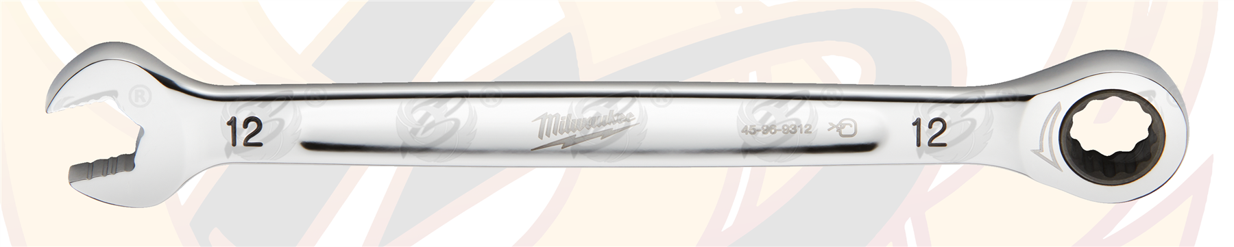 Milwaukee 12mm 144 Teeth Maxbite Ratchet Spanner ( 4932471505 )