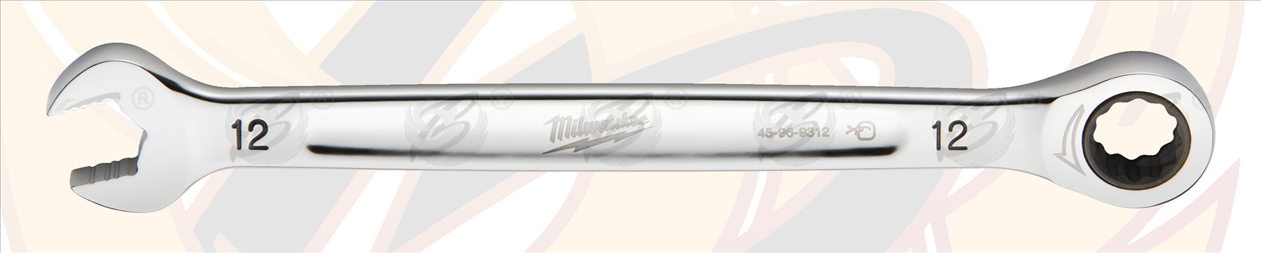MILWAUKEE 12MM 144 TEETH MAXBITE RATCHET SPANNER