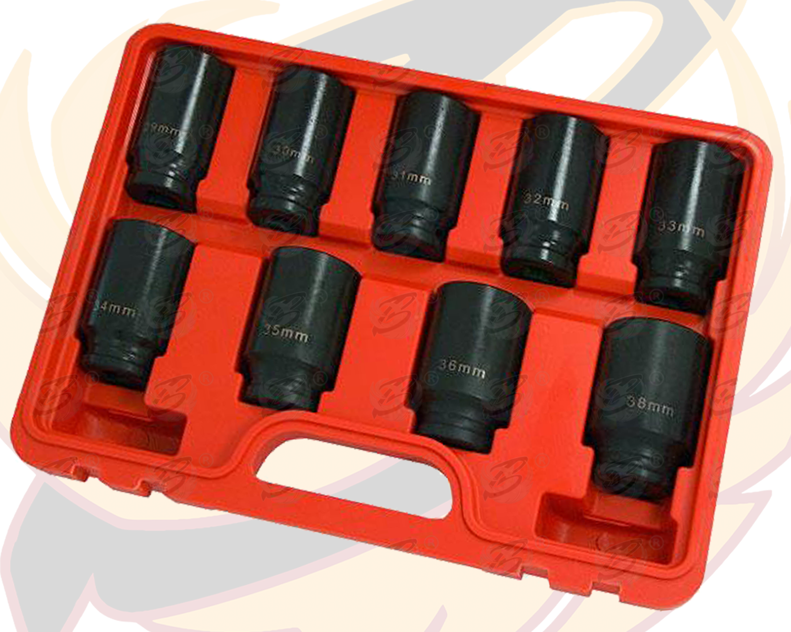 Neilsen Axle Nut Socket 9 Piece Set ( CT3256 )
