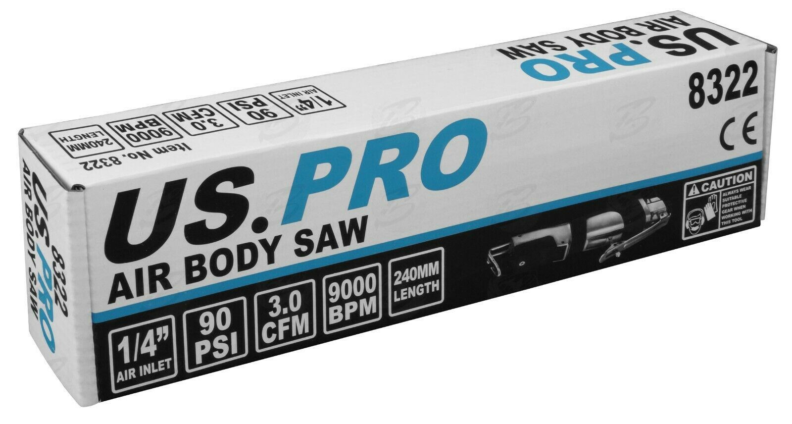 US Pro Reciprocating Air Body Saw 8322