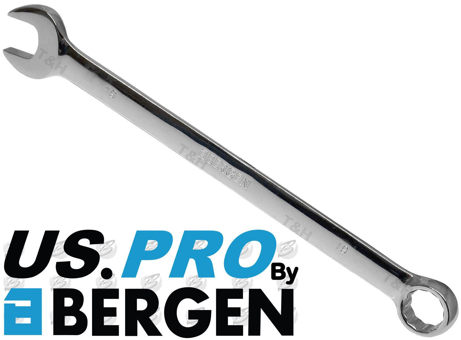 US PRO 12PCS EXTRA LONG COMBINATION SPANNER SET 8MM - 19MM