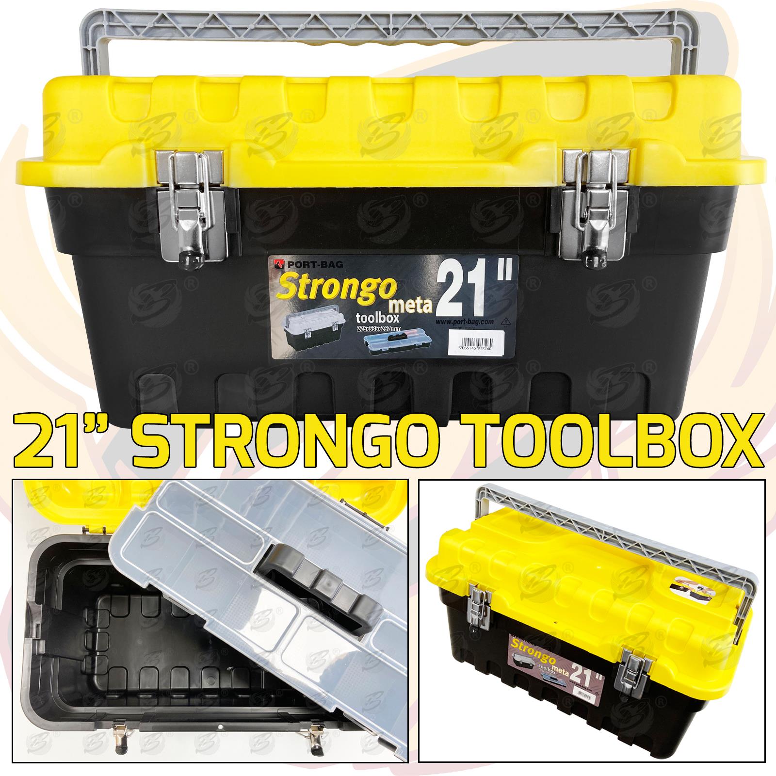 TOOLZONE 21" HEAVY DUTY TOOL BOX