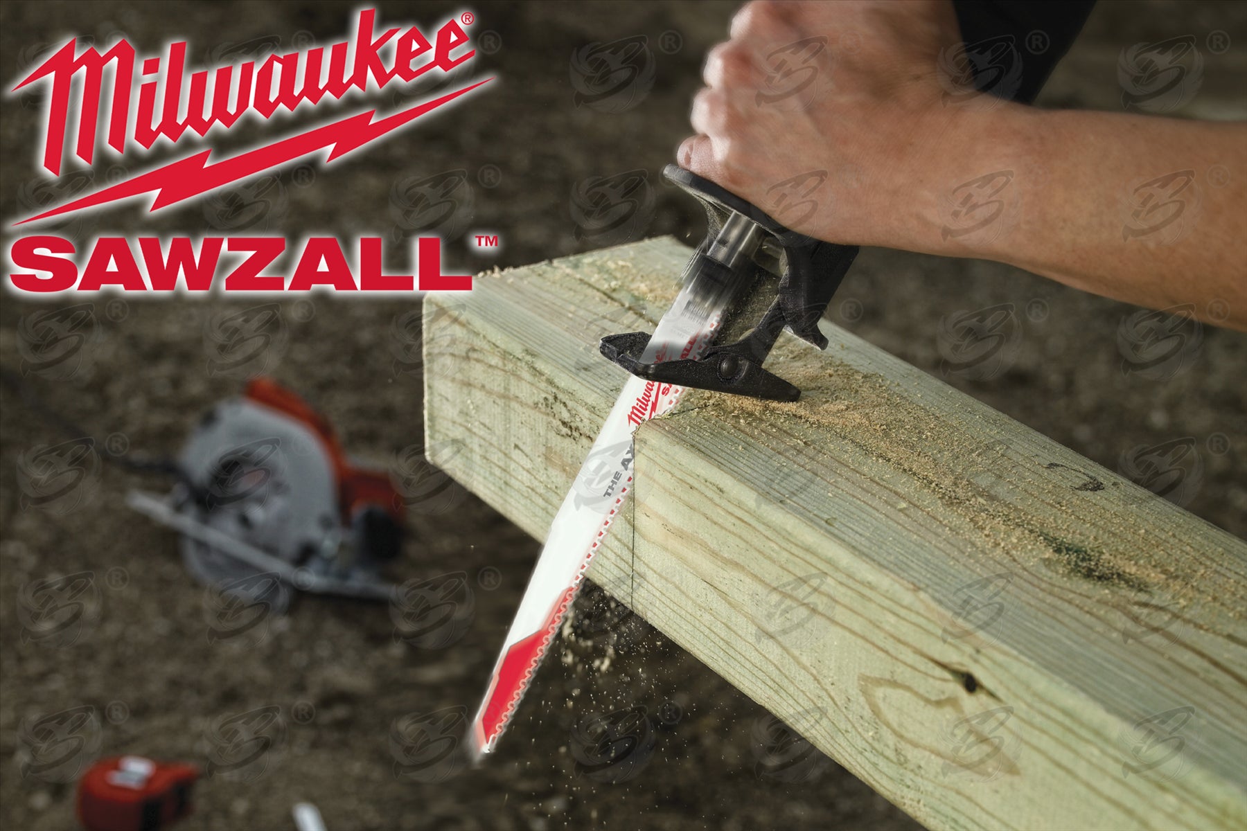 MILWAUKEE SAWZALL RECIPROCATING SAW BLADE 230mm x 5TPI WOOD SAW BLADES ( THE AX ) ( x 5 )