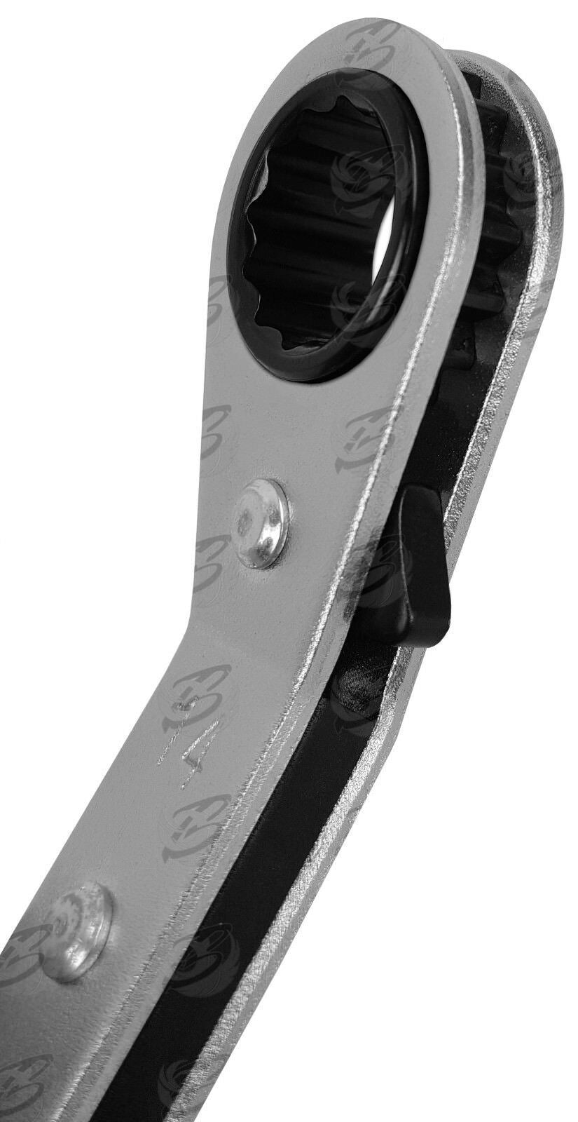 TOOLZONE 5PCS OFFSET RATCHET SPANNER SET 6MM - 22MM