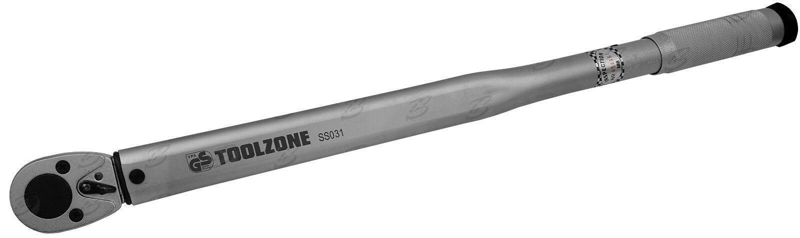 TOOLZONE 1/2" DRIVE CALIBRATED TORQUE WRENCH 70Nm - 350Nm