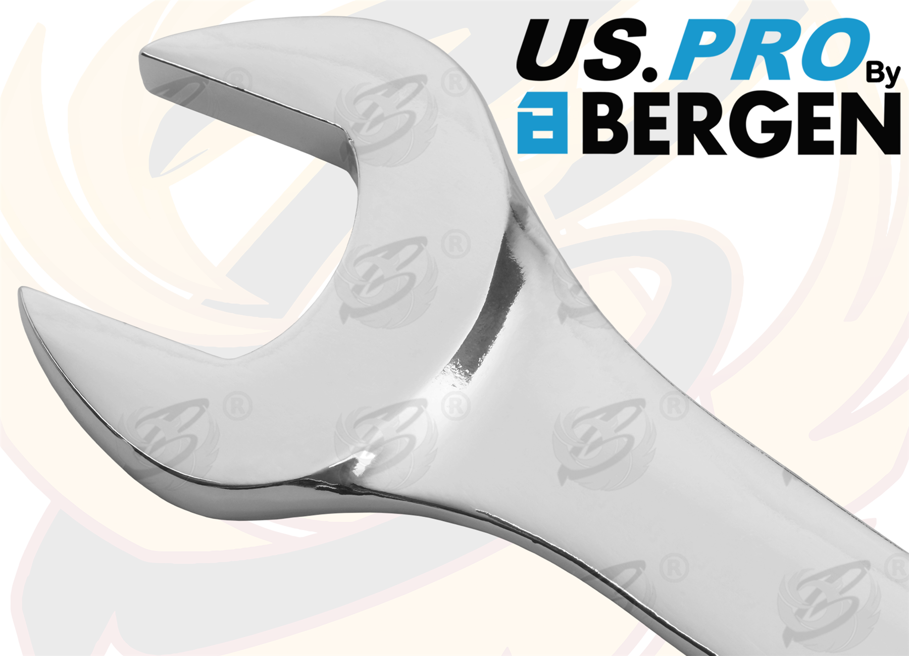 US Pro Combination Spanners Combi Wrench Set 12 Piece 8-19mm Open & Ring End Spanner 3234