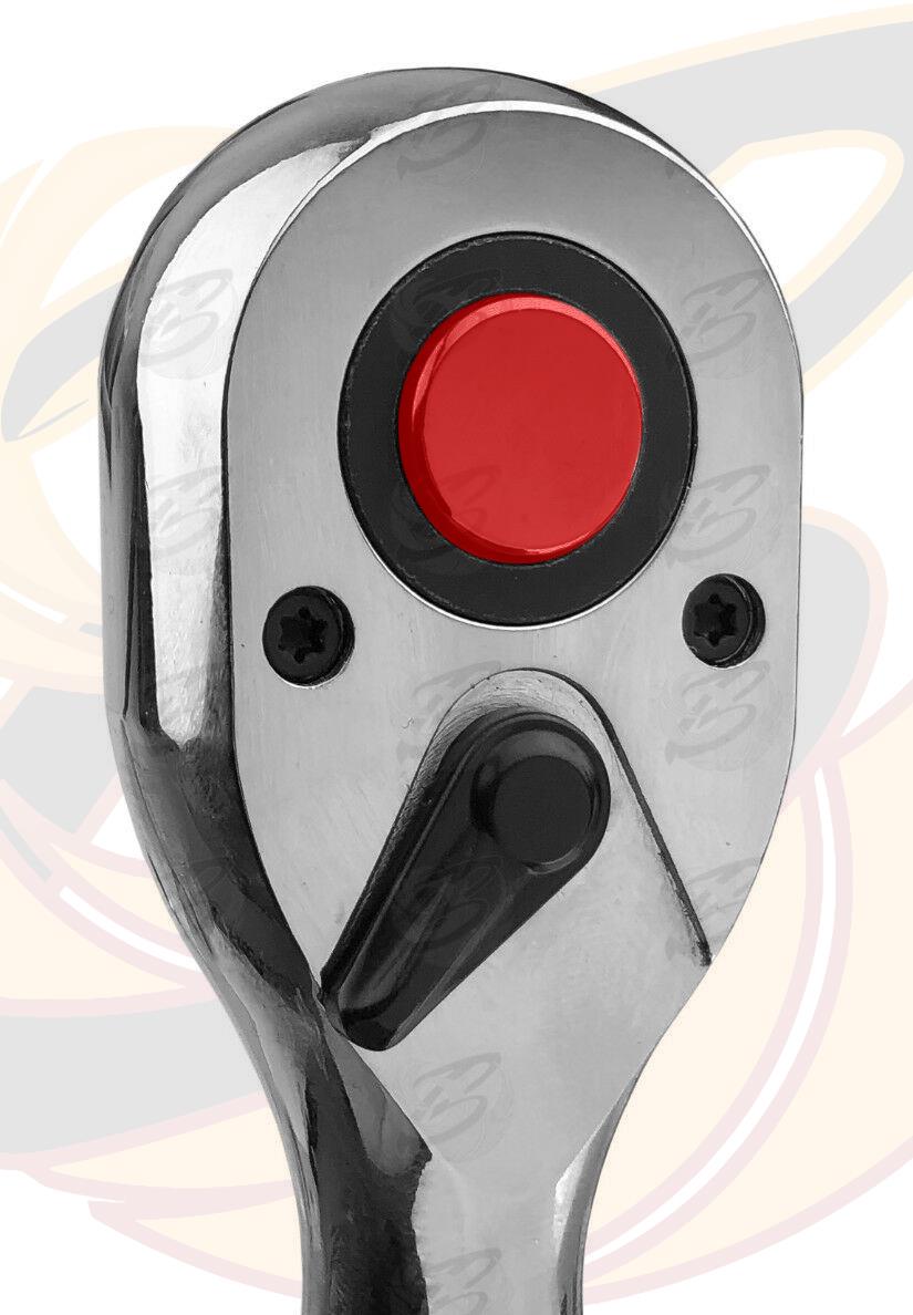 US PRO INDUSTRIAL 3PCS 1/4" & 3/8" & 1/2" DRIVE 90 TOOTH RATCHET HANDLES