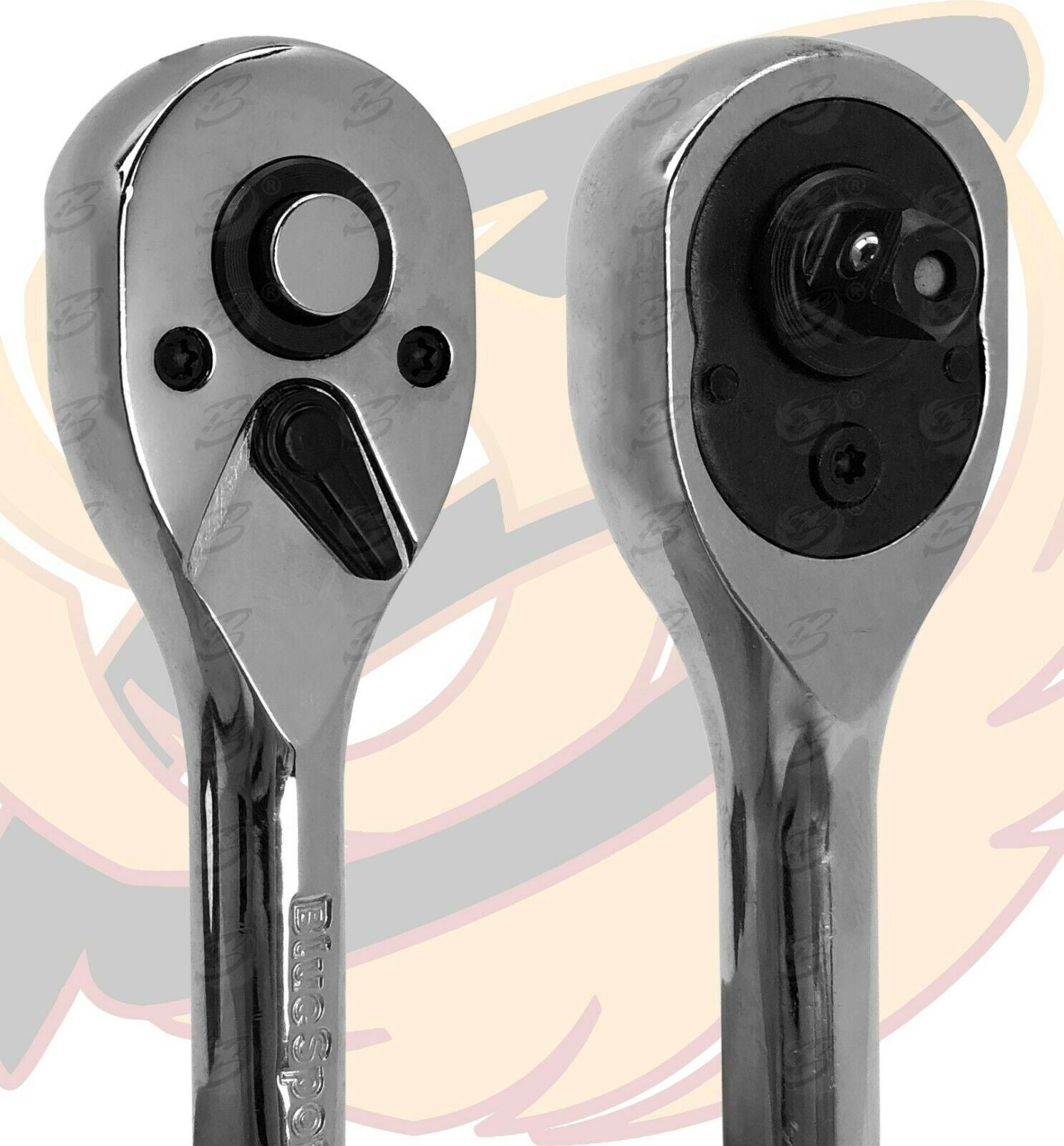 BLUESPOT 24PCS 1/4" DRIVE 6 POINT SOCKET SET 4MM - 13MM