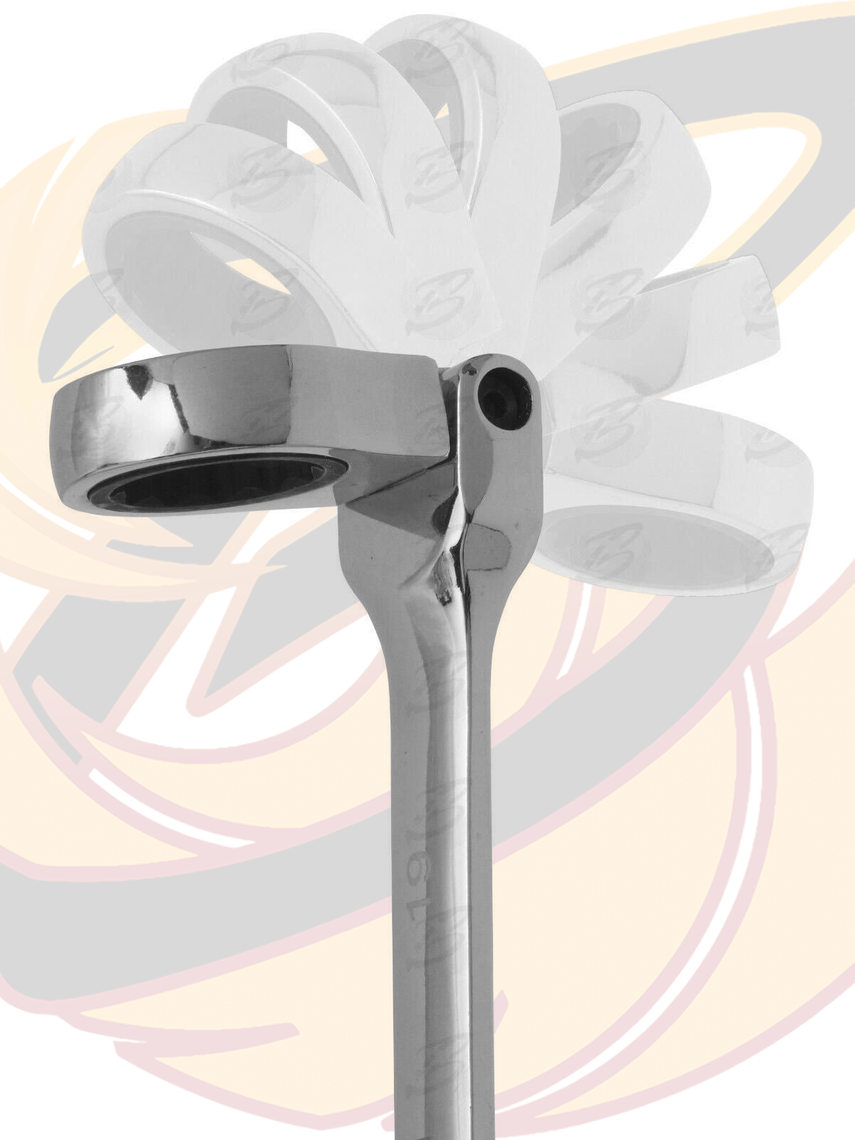 US Pro 20 Piece Metric Flexi Gear Ratchet Combination Wrench Set ( 3985 )