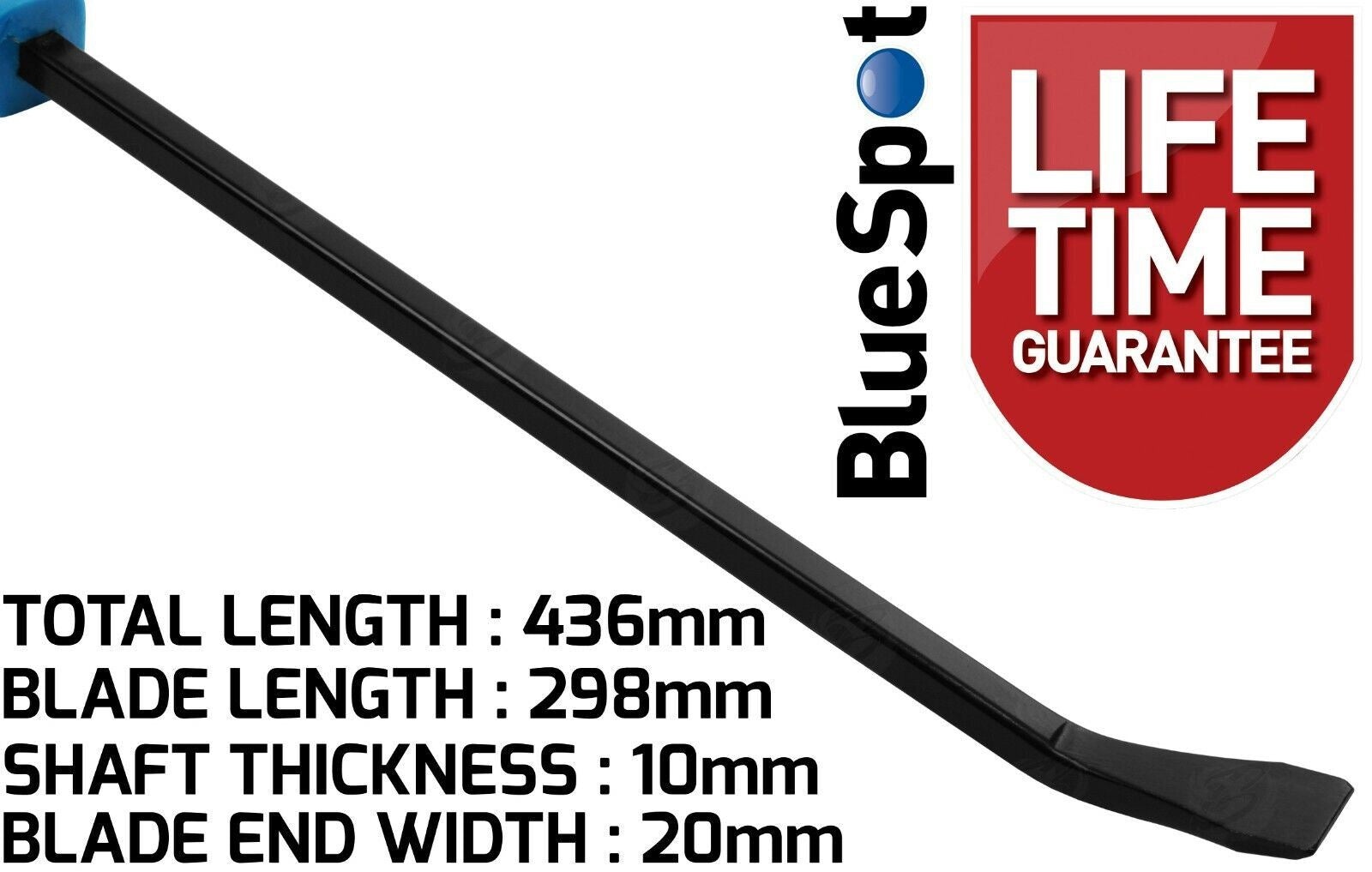 BlueSpot 4 Piece Pry Bar Set 25540