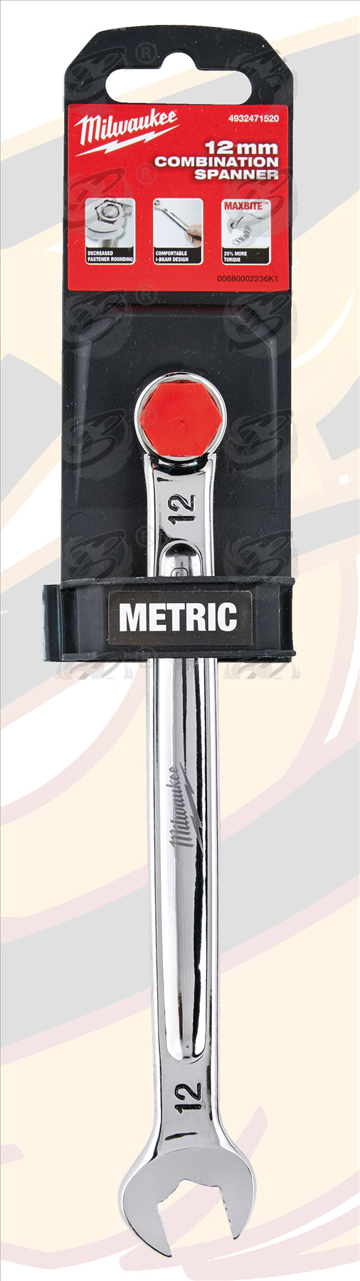 MILWAUKEE 12MM MAXBITE COMBINATION SPANNER