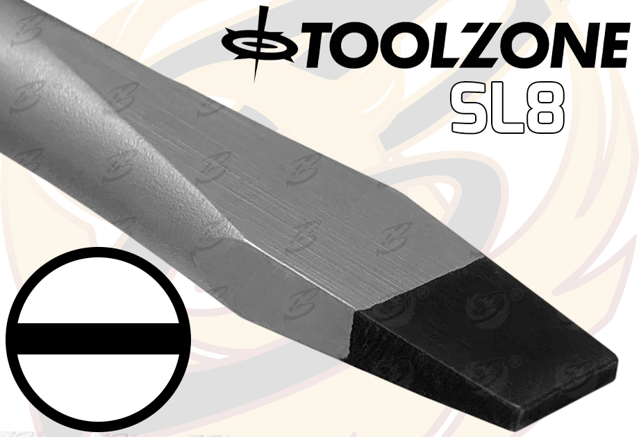 Toolzone 5 Piece Extra Long Magnetic Screwdriver Set ( Slotted - PHillips - Pozidrive ) ( SD074 )